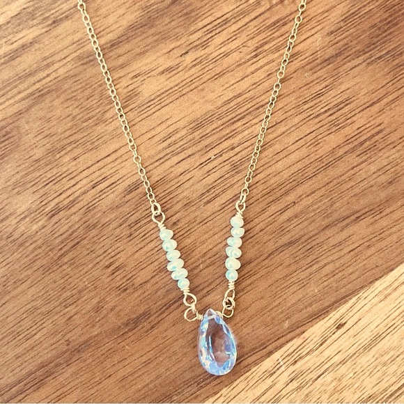 COPY - Light Pink Amethyst and Pearl Necklace - Picture 8 of 10